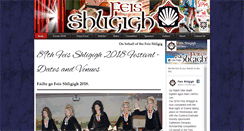 Desktop Screenshot of feis-shligigh.ie